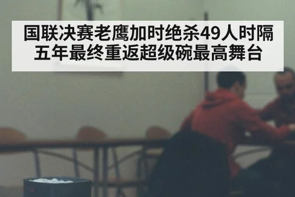 国联决赛老鹰加时绝杀49人时隔五年最终重返超级碗最高舞台